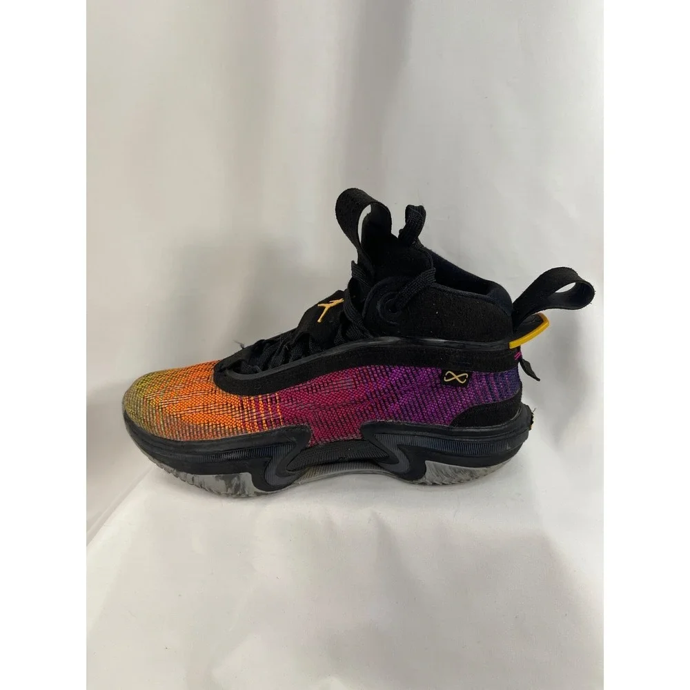 Air Jordan Nike Men's Size 5 Year of the Tiger 36 Black Orange Pink CZ2650-002